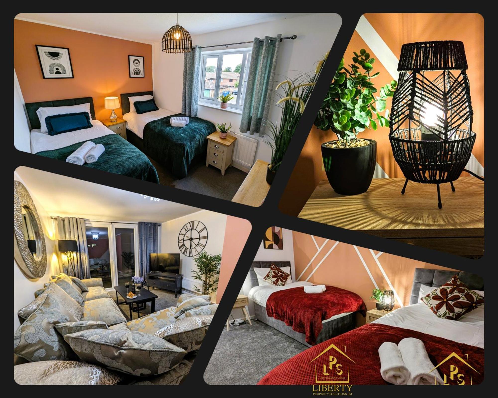 6 Guests * 4 Bedroom * Free Wi-Fi *Χάντινγκτον Εξωτερικό φωτογραφία
